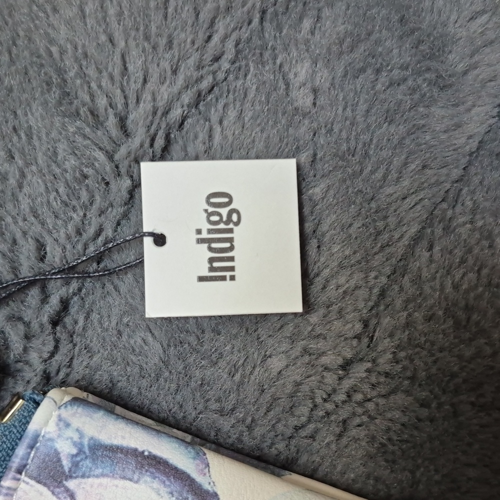 Medium Floral Printed Pouch With Keyring From Indigo, New With Tags - Picture 4 of 12